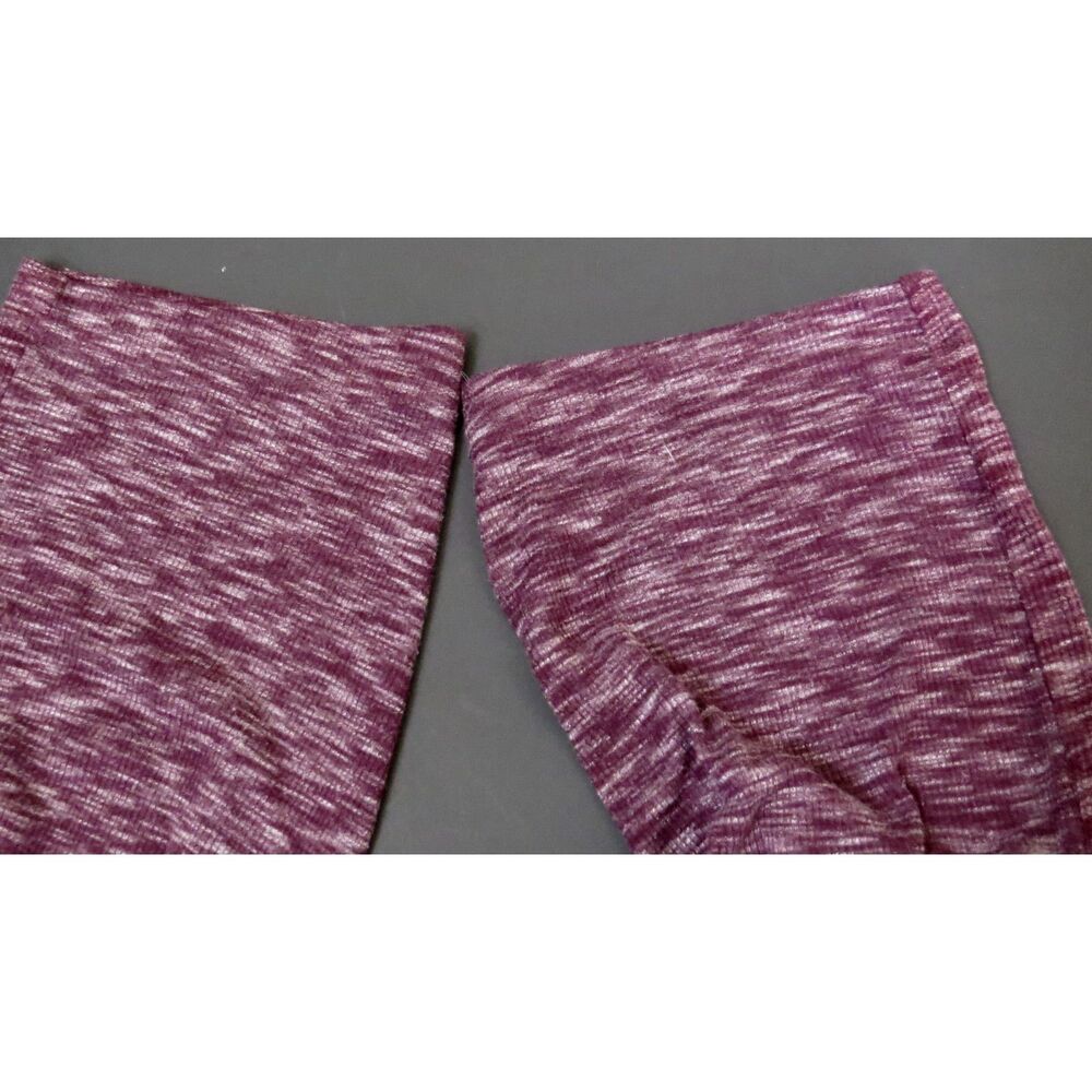 Victoria's Secret Sleep Pajama Romper Thermal Knit  Burgundy  Small  GUC - Picture 4 of 10